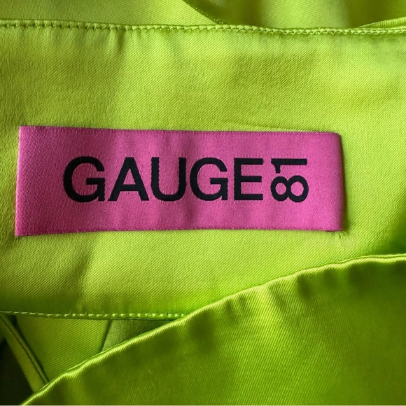 Guage81 Marta Green Strapless Sheath Cocktail Dress Size Small - Picture 12 of 12